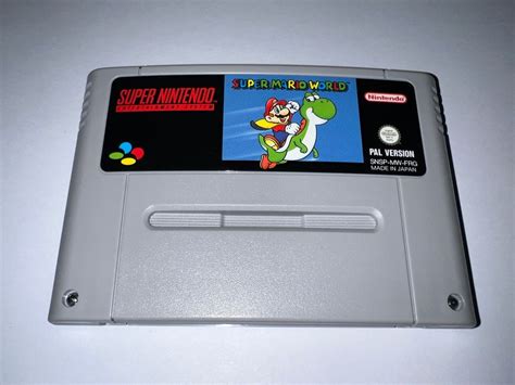 Snes Spiel Super Mario World Kaufen Auf Ricardo