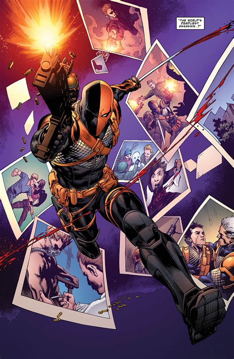 Deathstroke #1 - 5-Page Preview and Covers released by DC Comics