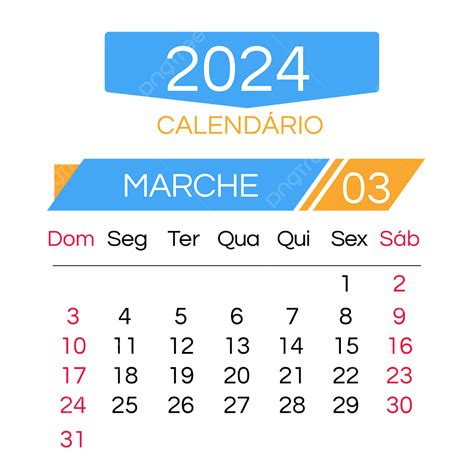 Calendario 2024 Png Portugues Image To U