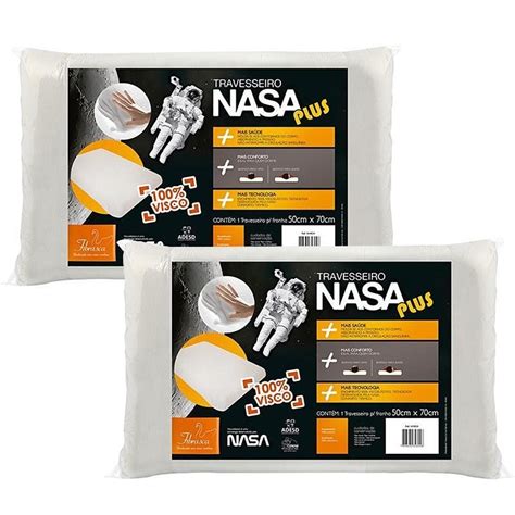 Kit Travesseiros Nasa Plus Para Fronhas X Fibrasca Pe As