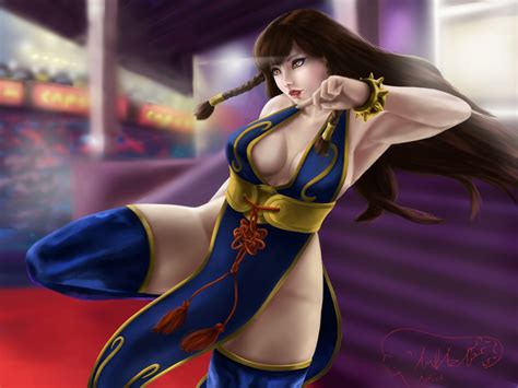 Antazar Draw Chun Li Street Fighter