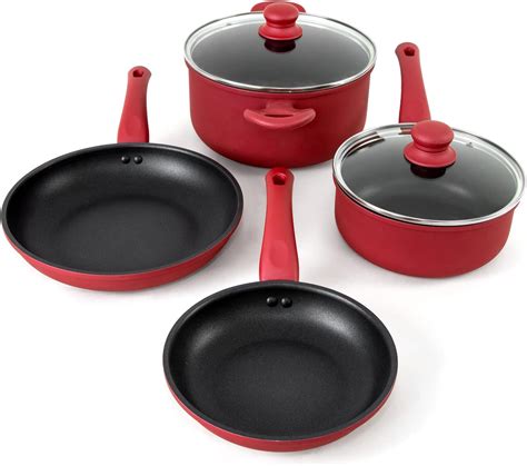 Hells Kitchen 6 Pc Nonstick Cookware Set Induction Ready