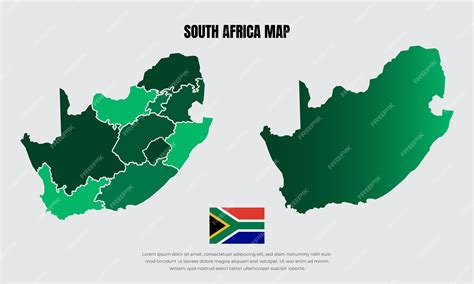 Premium Vector Collection Of Silhouette South Africa Maps Design Vector South Africa Maps