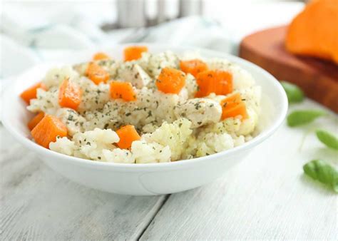 Arroz con calabaza y pollo receta fácil PequeRecetas