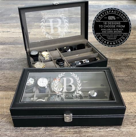 Personalized Watch Box Jewelry Storage Watch Box for Men | Etsy