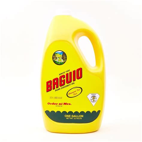 BAGUIO PURE COCONUT OIL 1 GALOON 3 2KG Lazada PH