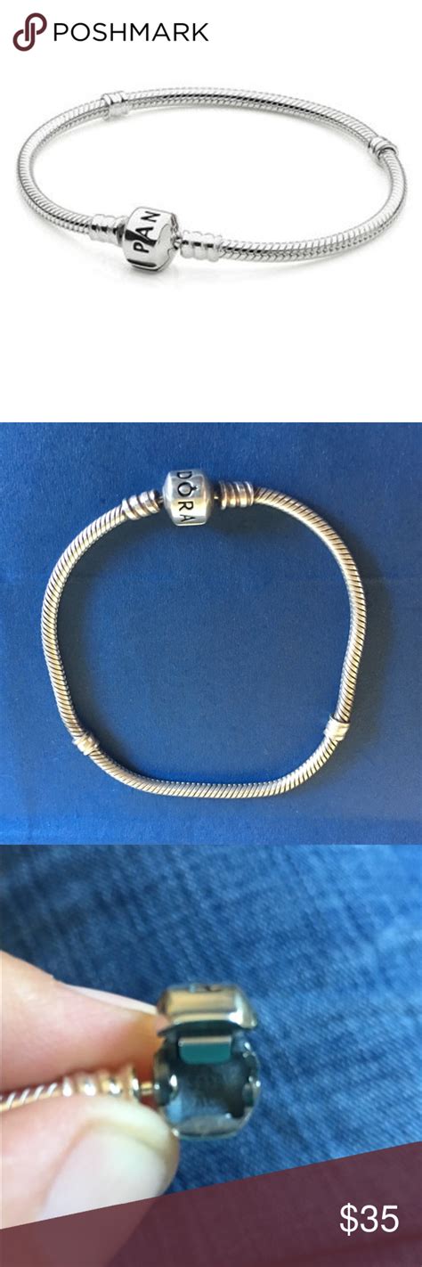 Pandora Iconic Sterling Silver Charm Bracelet 75” Sterling Silver