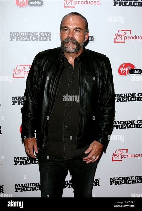 SAM CHILDERS MACHINE GUN PREACHER. LOS ANGELES PREMIERE. BEVERLY HILLS ...