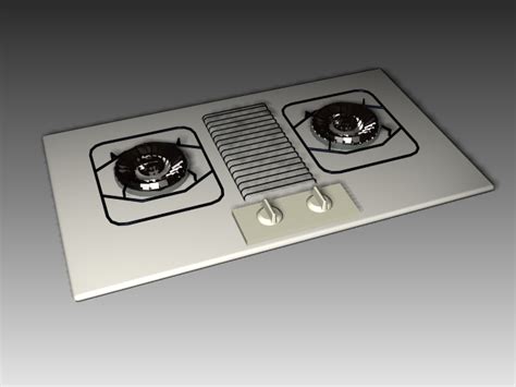 Stove Top Burner 3d Model 3dsmax3dsautocad Files Free Download Cadnav