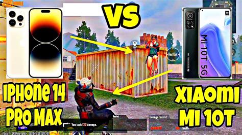 😱 Omg Iphone 14 Pro Max Vs Xiaomi Mi 10t 🥰 Pubg Test 🥵 Tdm Ios 90fps Vs