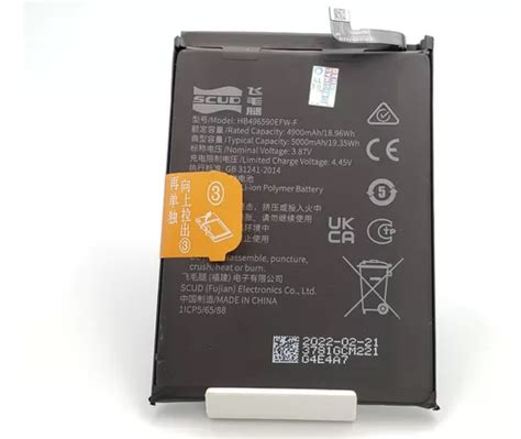 Bateria Modelo: Hb496590efw-f Wiko T10 W-v673-01 Original | MercadoLibre