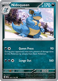 Nidoqueen | 151 | TCG Card Database | Pokemon.com