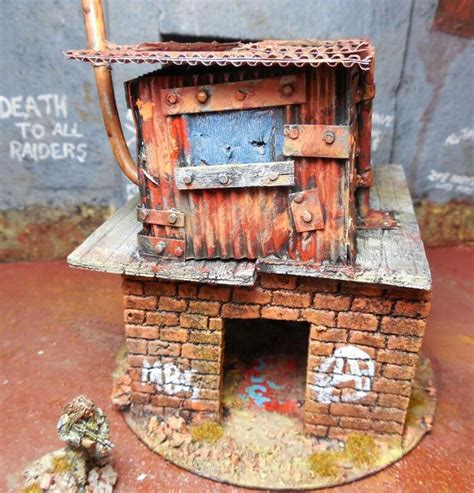 Pin By Jason Crow On Fallout Miniature Wargaming Architecture Model