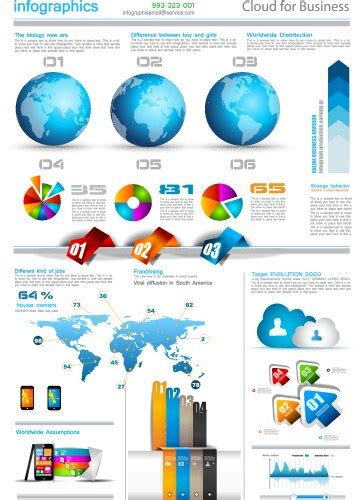 Probiotics Infographic Set Royalty Free Vector Image