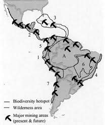 Principales conflictos ambientales por la minería en América Latina REMA