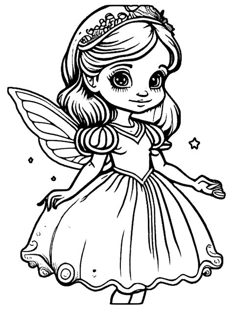 Desenho Para Colorir Princesa De 150 Desenhos Para Imprimir