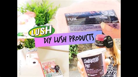 ♡diy Lush Products♡ Youtube