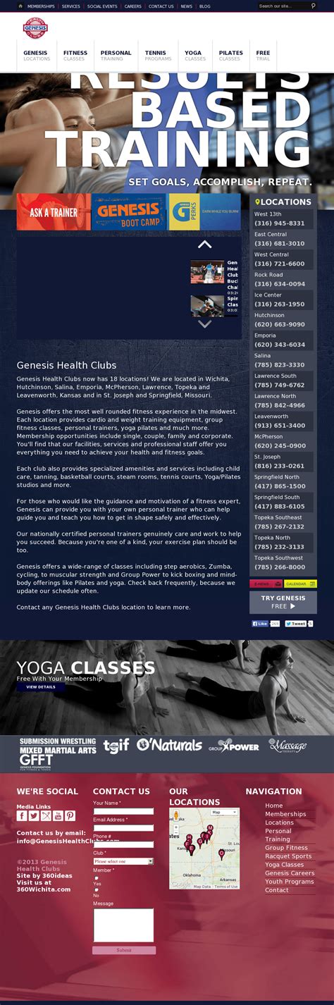 Genesis Health Clubs Logo Logodix