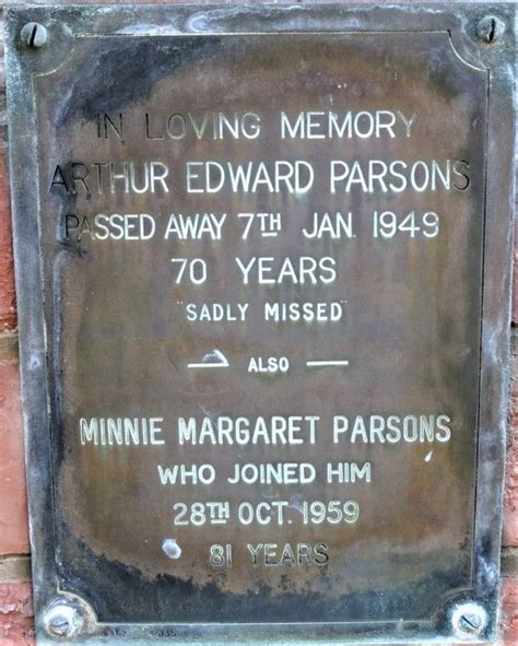 Minni Margaret Poulsen Parsons Find A Grave Memorial