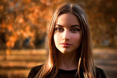 Wallpaper Women Portrait Depth Of Field Blonde Face X