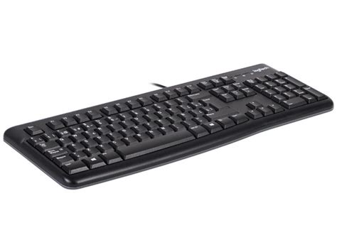 Teclado Logitech K Usb Color Negro Versi N En Espa Ol