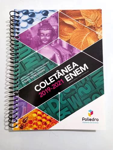 Livro Sistema Poliedro Coletânea Enem 2019 2021 Ensino Médio Pré