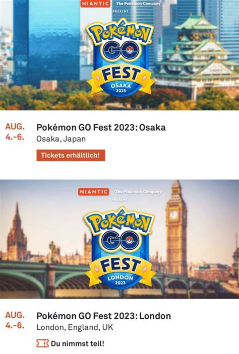 Pokémon Go Fest 2023 Termine And Erste Details