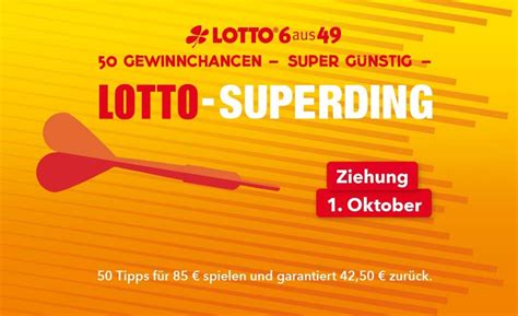 Garantierter Gewinn Mit Dem Lotto Superding Limitierte Lose Ab Sofort