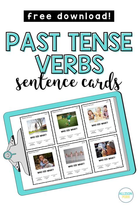 A Better Way To Teach Past Tense Verbs In Speech Therapy Artofit