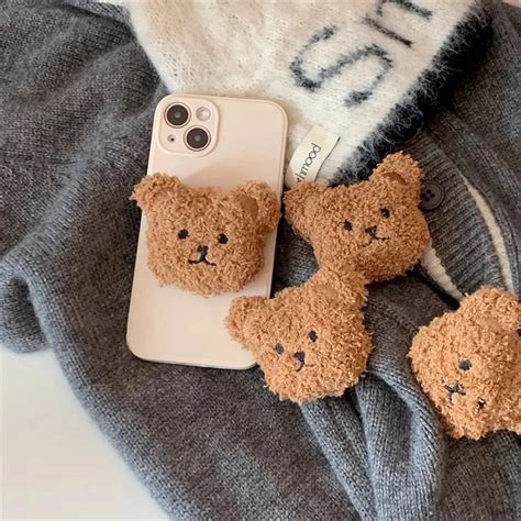 Magsafe Oso De Peluche D Para Tel Fono Magn Tico Soporte De Agarre