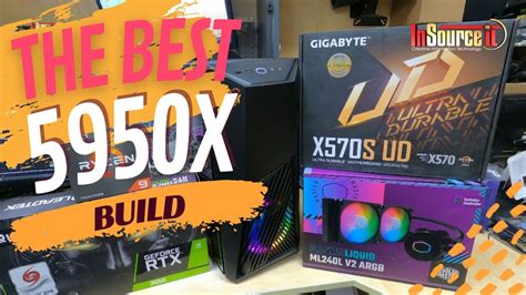 Amazing AMD Ryzen 5950X Gaming Build with Gigabyte X570 UD & Nvidia RTX ...