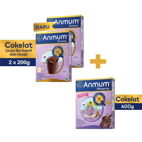 jual paket mum bebas mual  anmum emesa   anmum materna