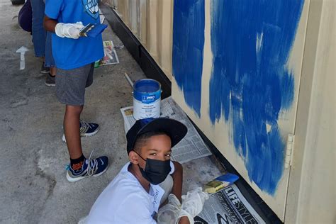 Cedros School Gets Paint Job Thanks To Chancery Staff — Archbishops