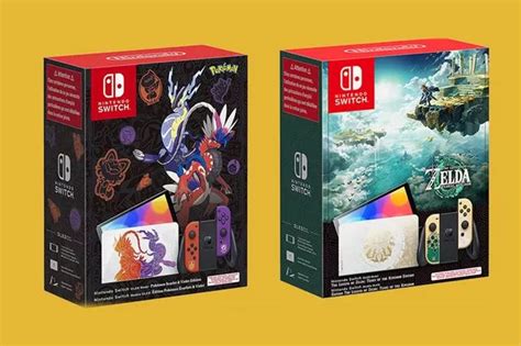 Nintendo Limited Edition Switch Oleds Slashed To Cheapest Price Yet With Zelda And Pokémon