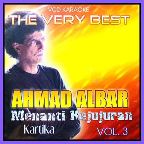 KASET VCD MUSIK BISA KARAOKE LAGU POP KENANGAN ALBUM AHMAD ALBAR GONG