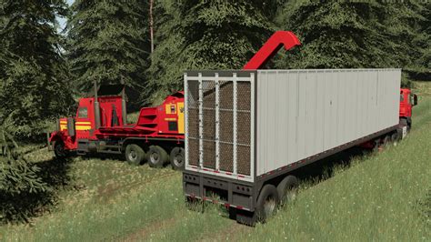 Mod Woodchip Trailer V10 Farming Simulator 22 Mod Ls22 Mod Download