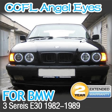 White Ccfl Headlight Halo Angel Demon Eyes Kit Light For Bmw Series