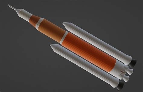 3D model New Rocket Artemis Project Nasa VR / AR / low-poly | CGTrader