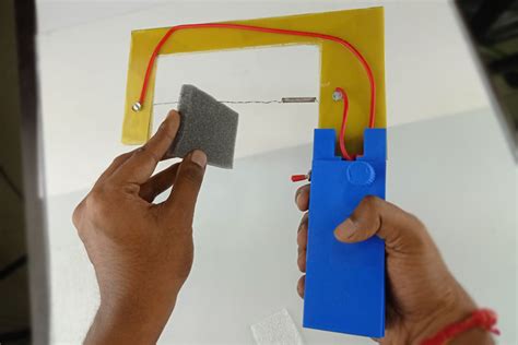 How To Make Portable Foam Cutter Using Nichrome Wire