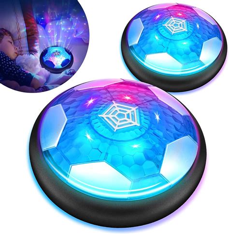 Sillbird Hover Soccer Ball Set Of 2 Rechargeable Air Power Football