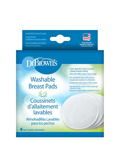 Dr Browns Washable Breast Pads Breastfeeding Boutique