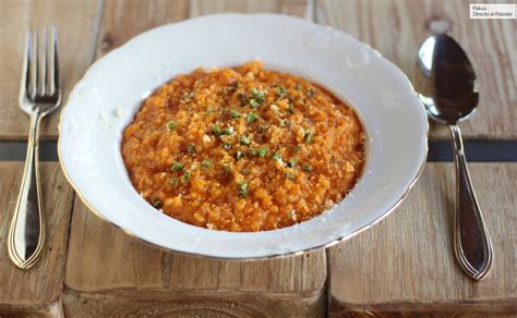 Risotto De Tomate Una Vuelta De Tuerca Al Arroz Con Tomate Que Gusta A