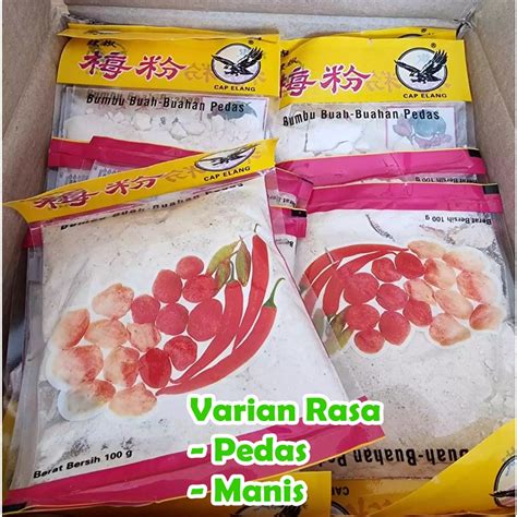 Jual Garam Buah Cap Elang Bumbu Kiamboy Kemasan 100gr Rujak Enak Rasa