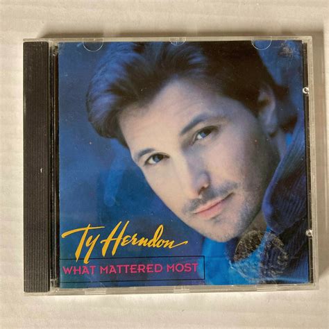 Ty Herndon - What Mattered Most [CD] 1995 Epic EK 66397 | eBay
