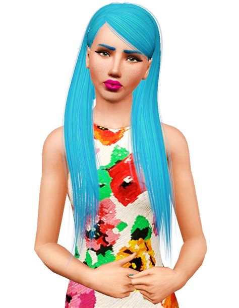 Alesso S Alexis Hairstyle Retextured By Pocket Sims Hairs