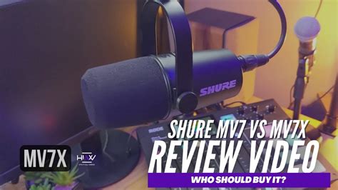 The Mv Vs The Mv X Latest Microphone From Shure Who Should Buy It