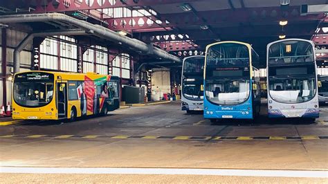 First Bus Sheffield At Olive Grove Bus Depot