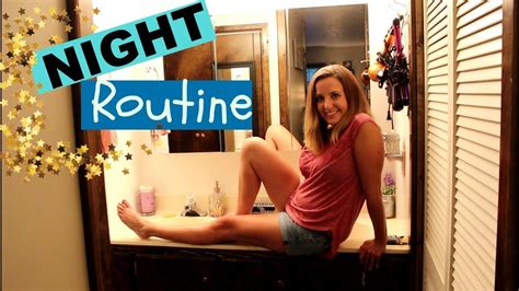 Fall Night Routine 2017 Get Unready With Me Youtube