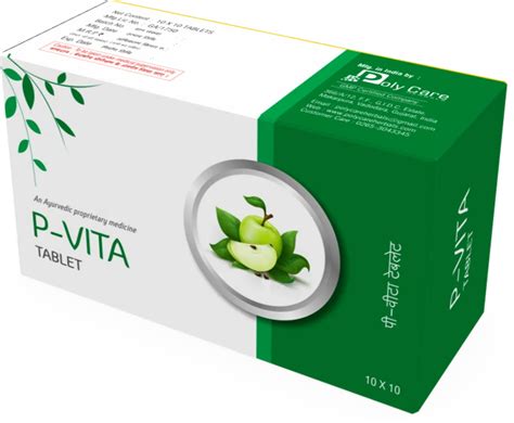 P Vita Ayurvedic Multi Vitamin Tablet Prescription At Rs 240 Box In