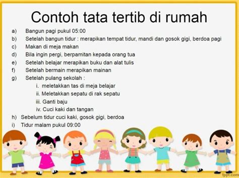 Contoh Aturan Tertulis Di Rumah Berkas Soalku